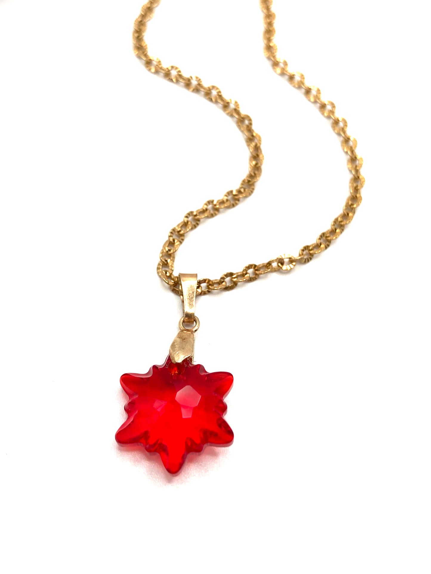 Collana con snow cristallo