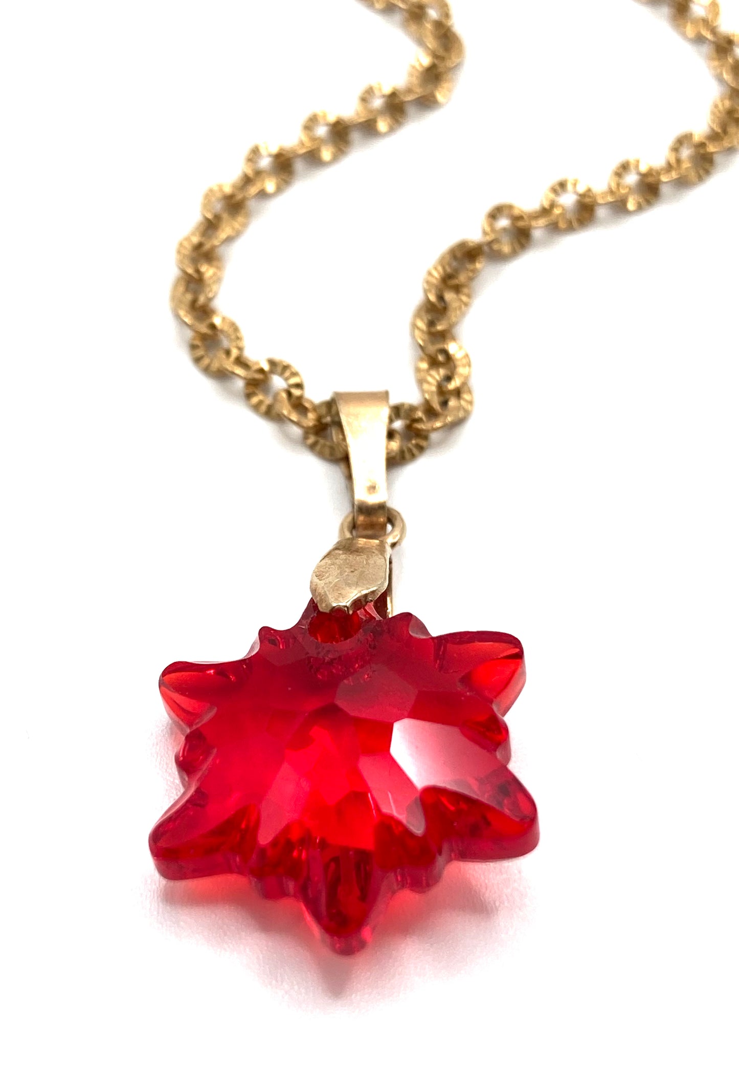 Collana con snow cristallo