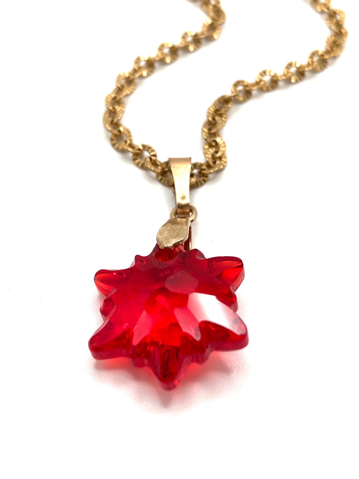 Collana con snow cristallo