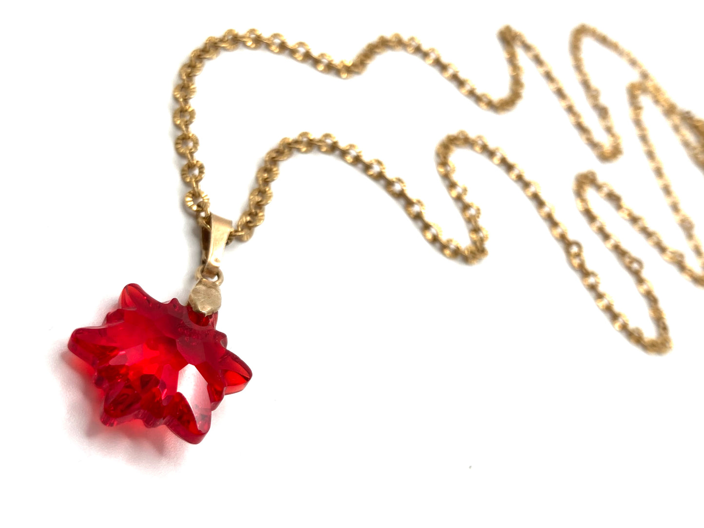 Collana con snow cristallo