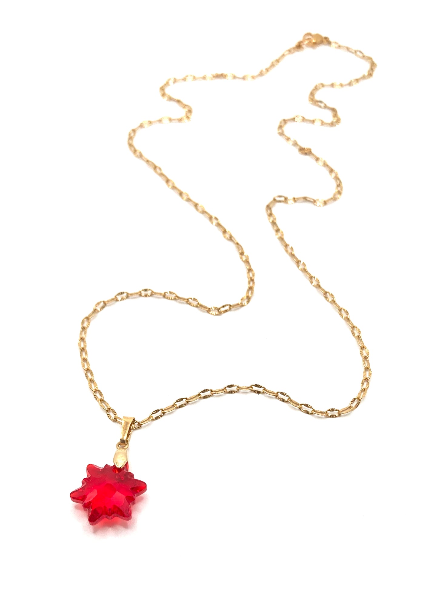 Collana con snow cristallo