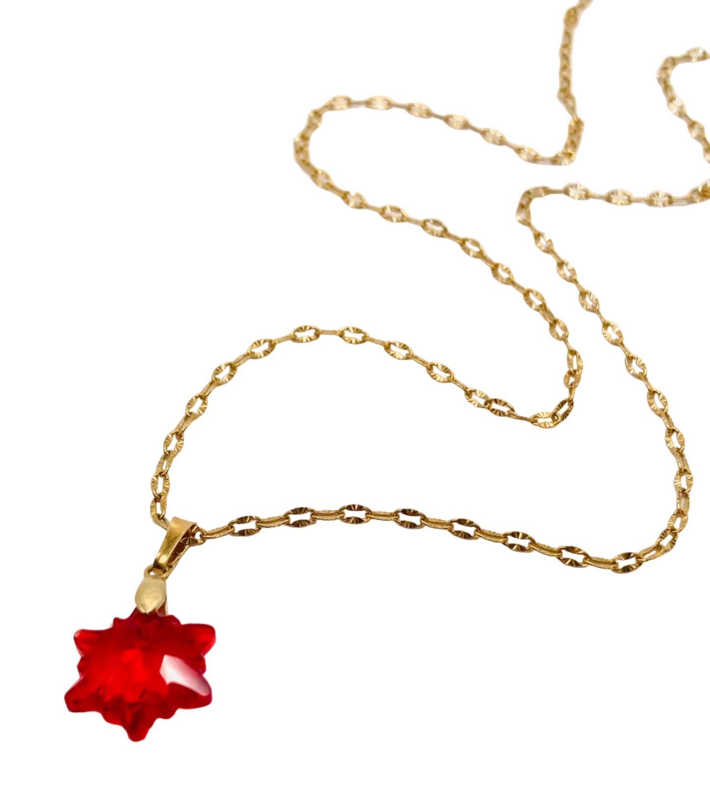 Collana con snow cristallo