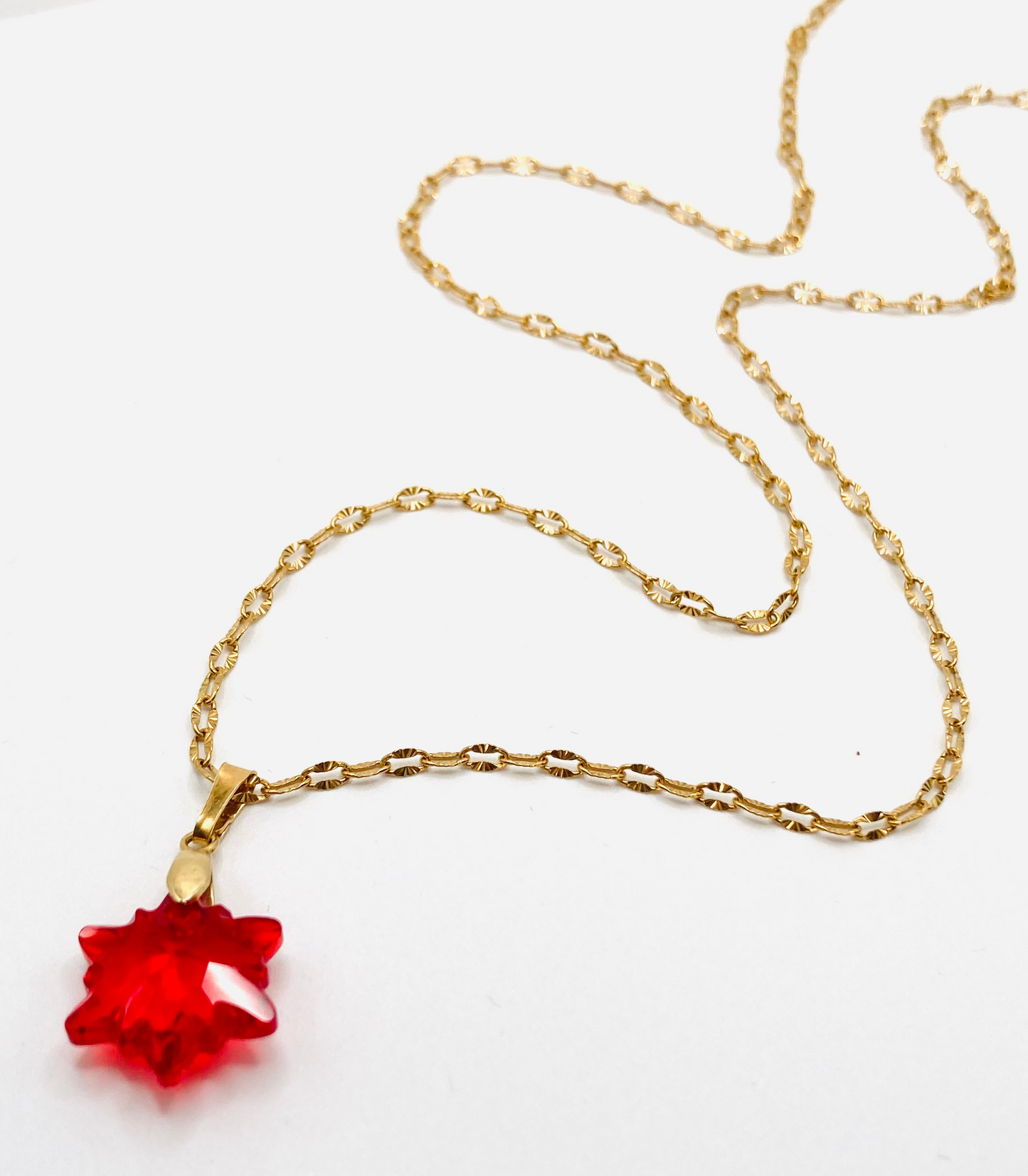 Collana con snow cristallo