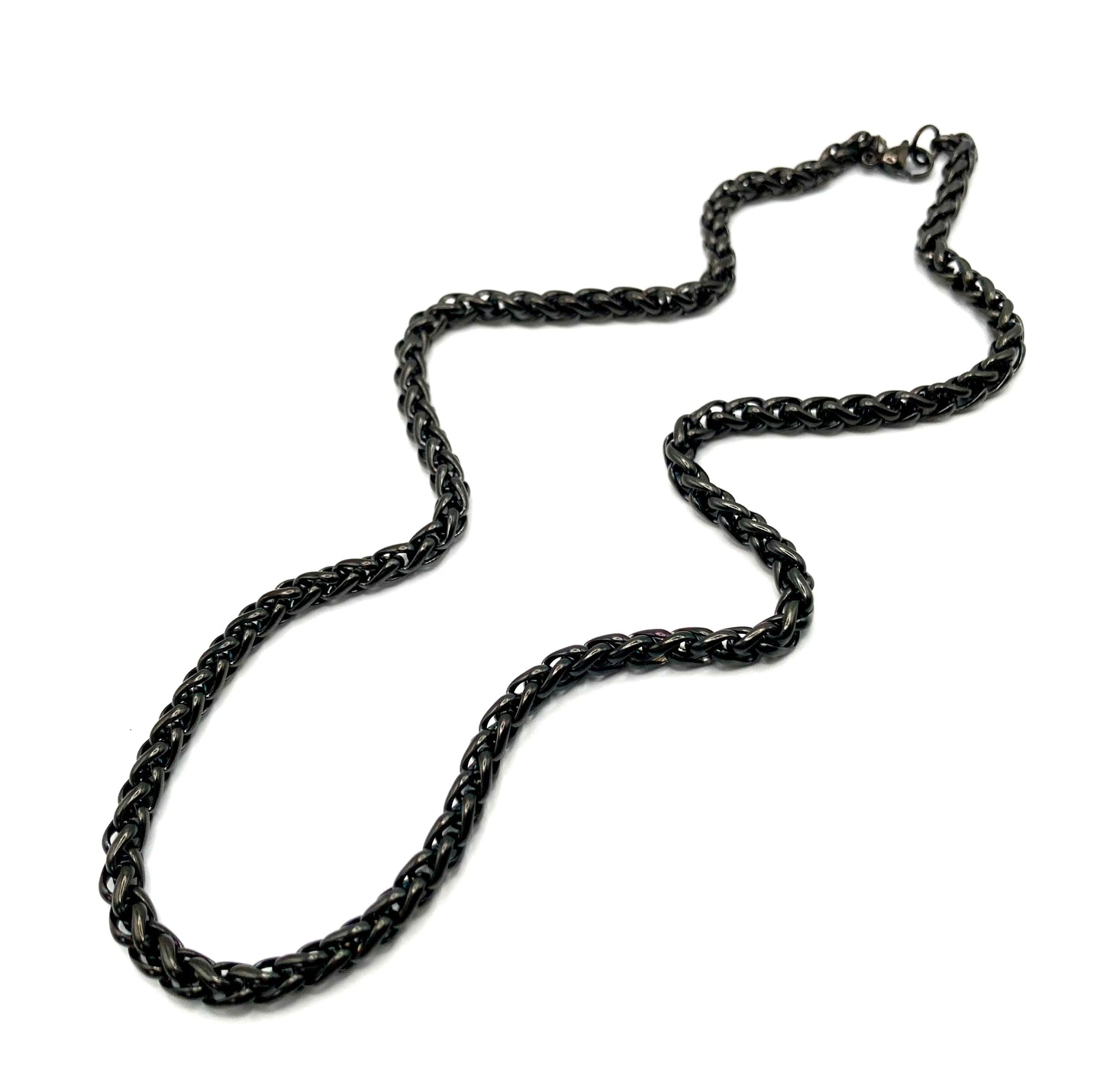 Collana e bracciale intrecciati