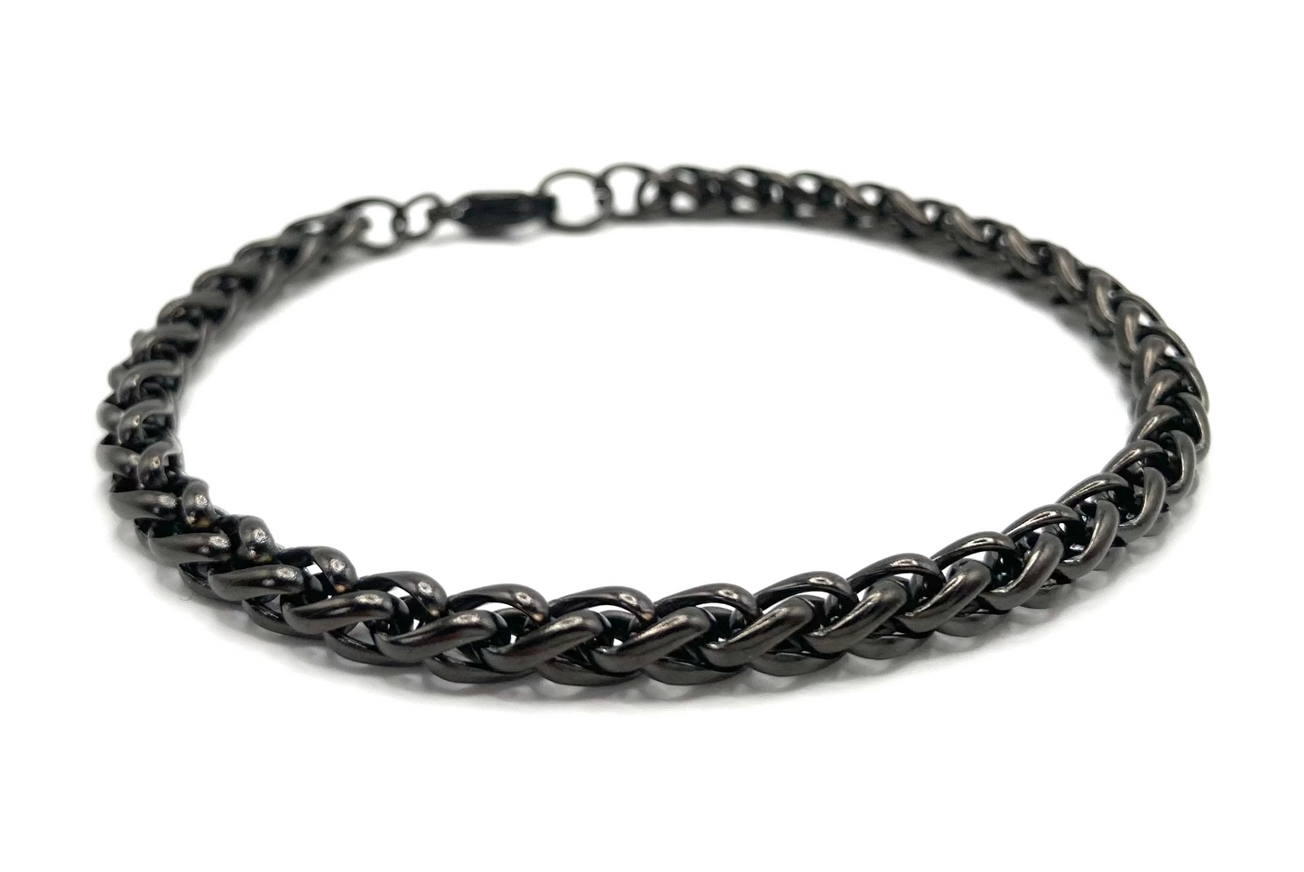 Collana e bracciale intrecciati