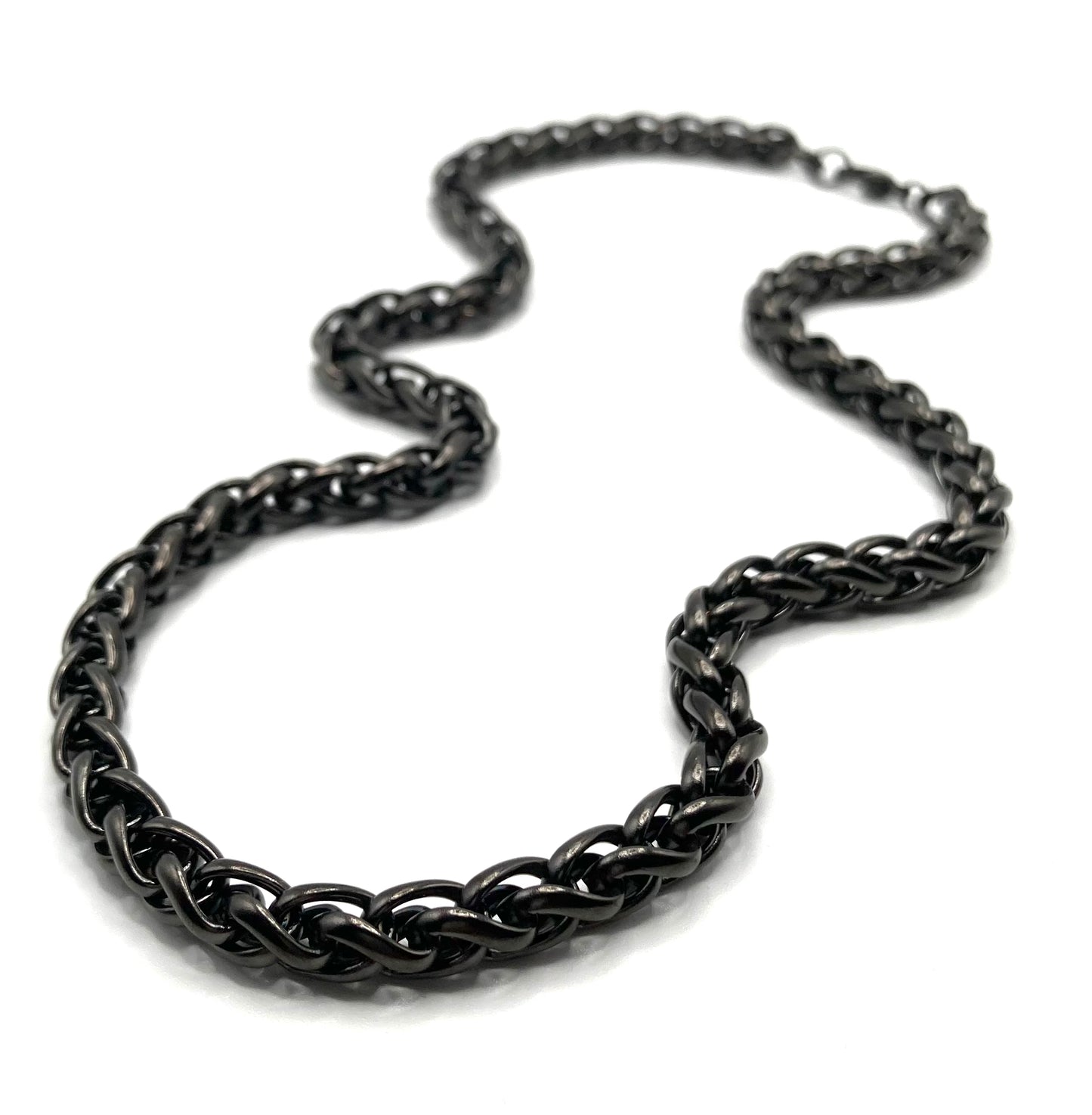 Collana e bracciale intrecciati