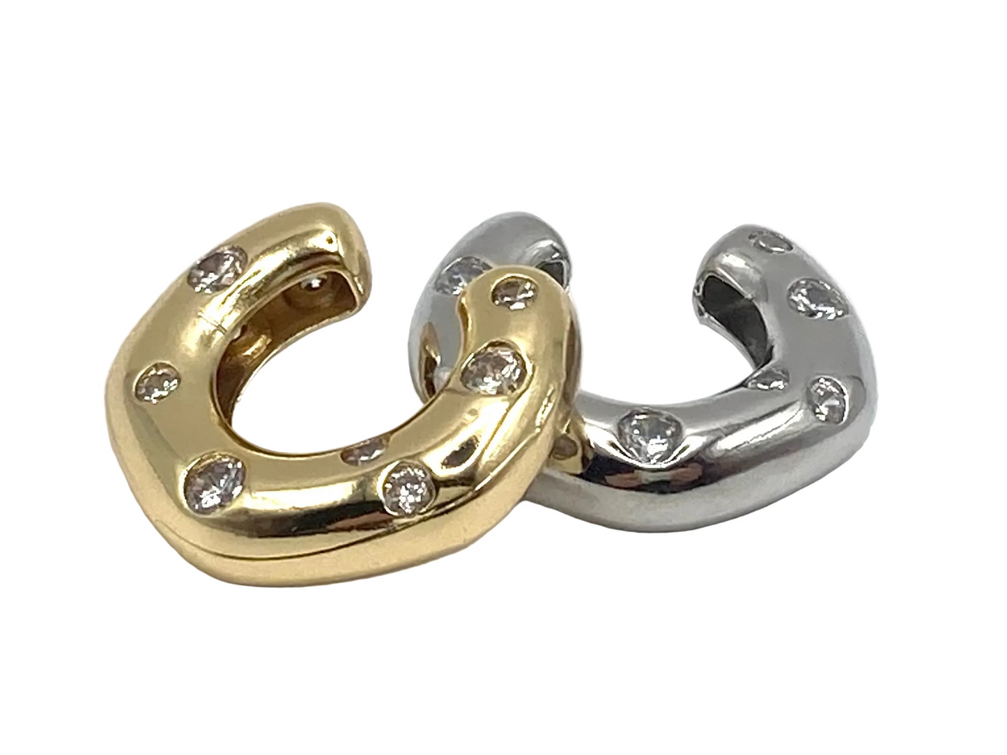 Orecchino Ear Cuff con Zirconi
