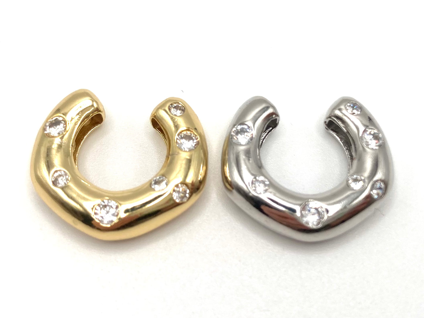 Orecchino Ear Cuff con Zirconi