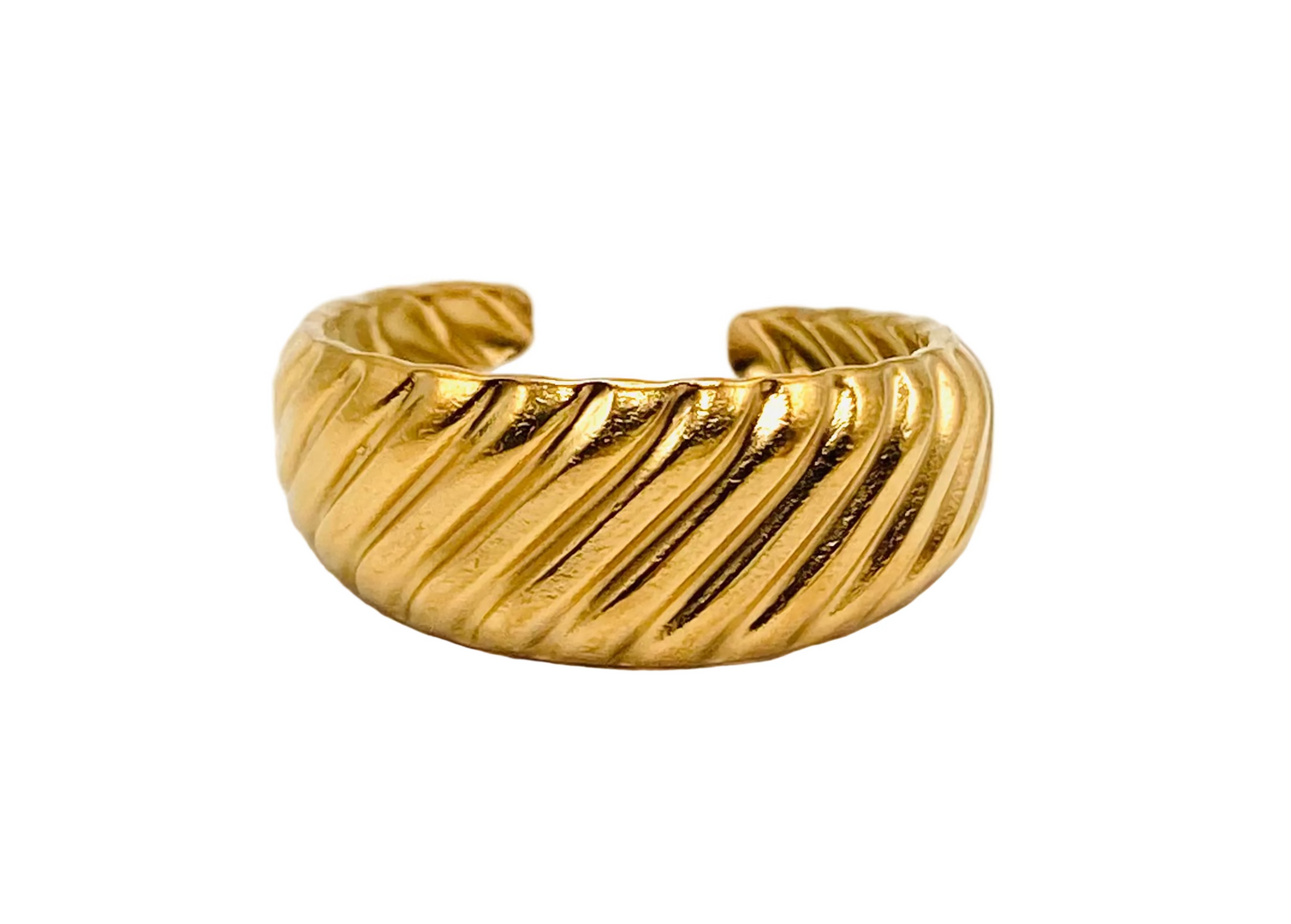 Anello a fascia riga trasversale
