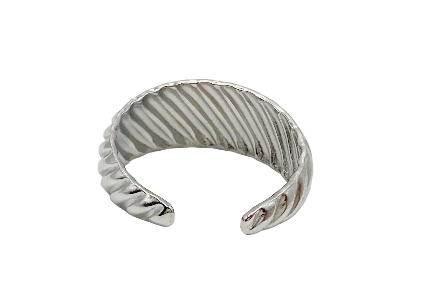 Anello a fascia riga trasversale