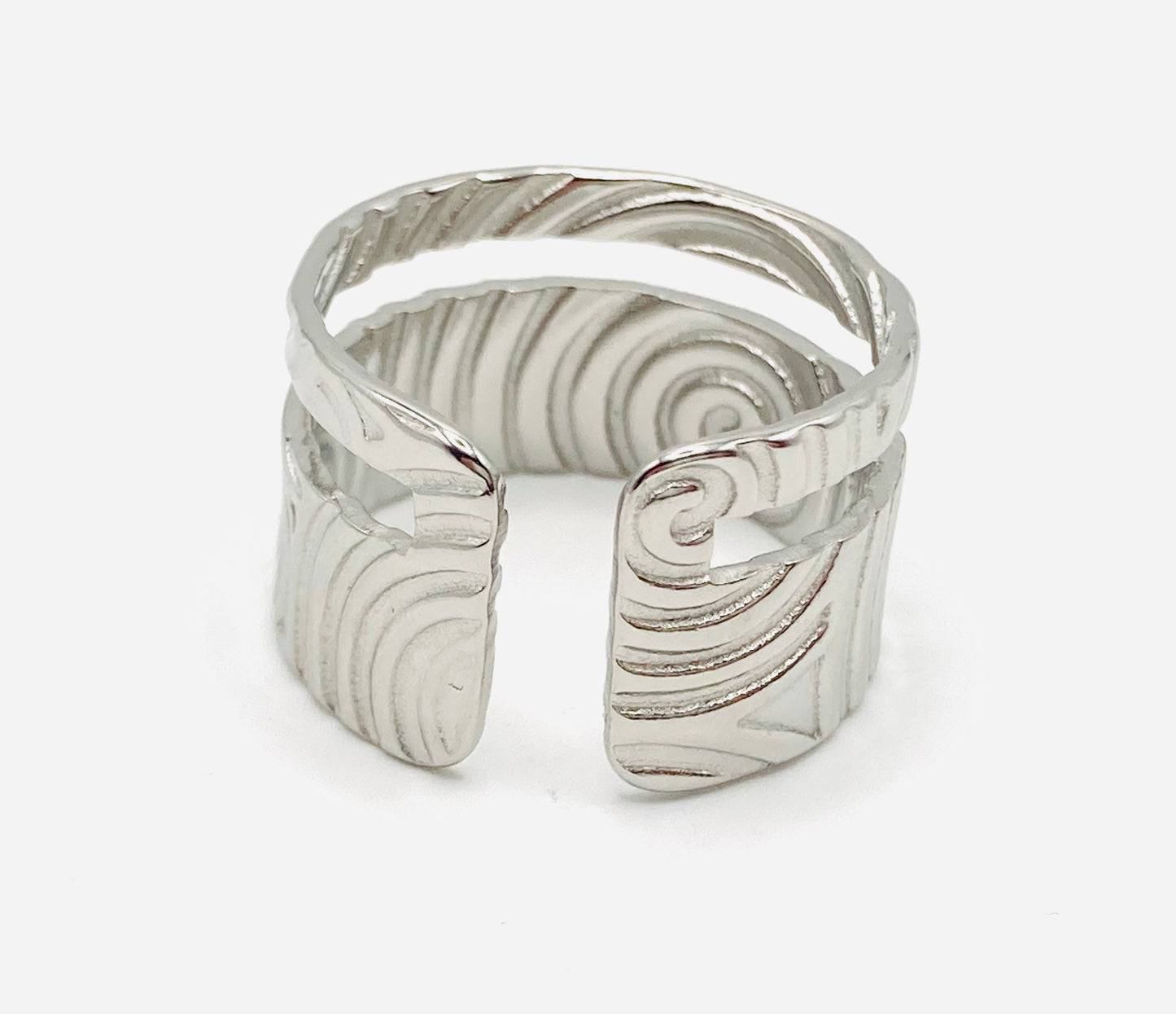 Anello a fascia con spirali