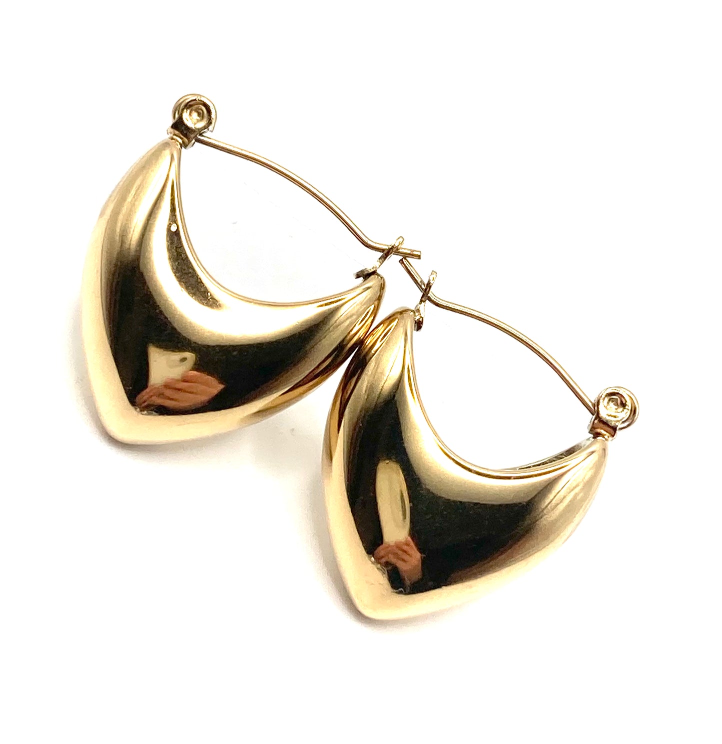 Orecchini Cuore Bombato