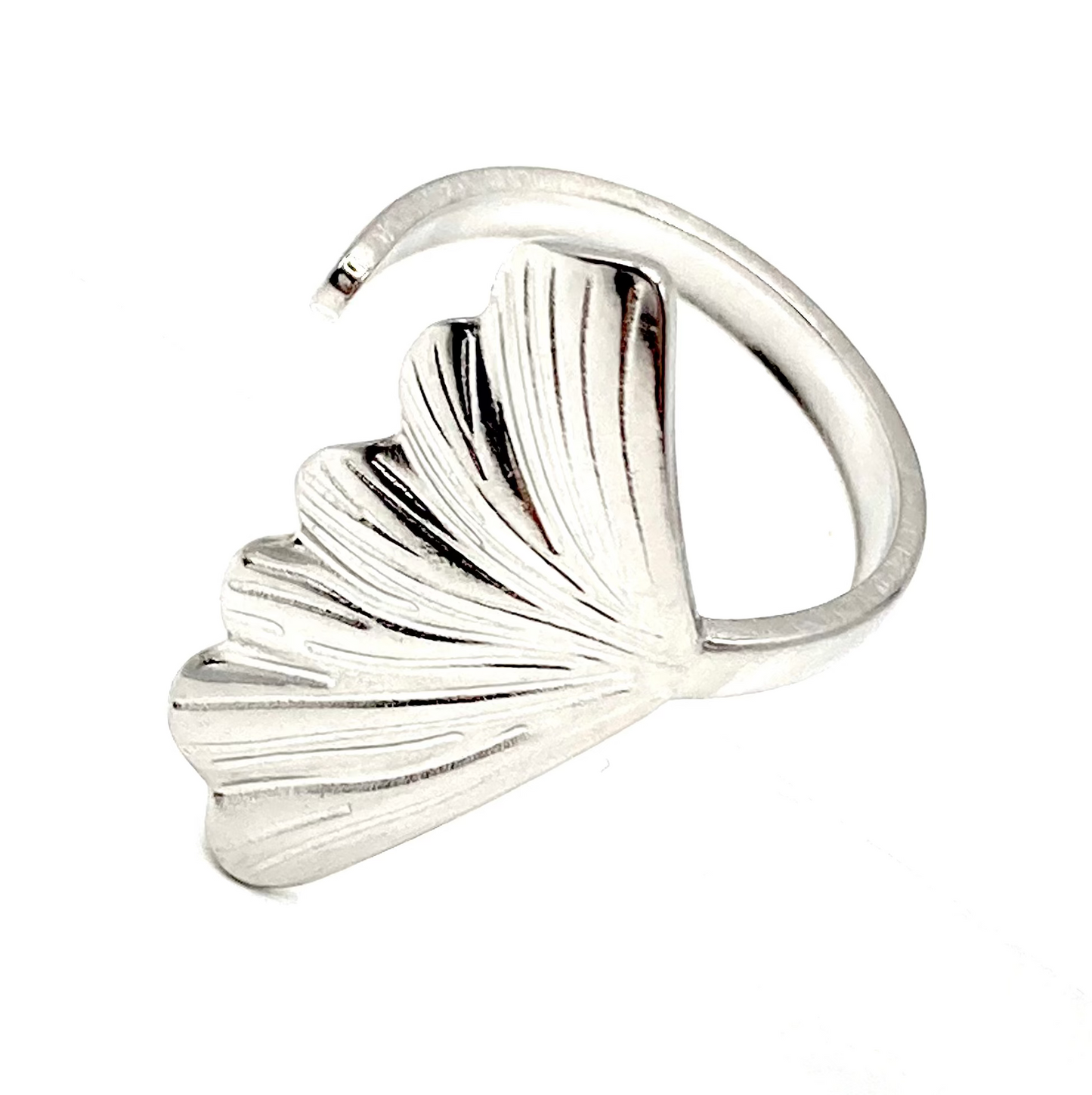 Anello con foglia