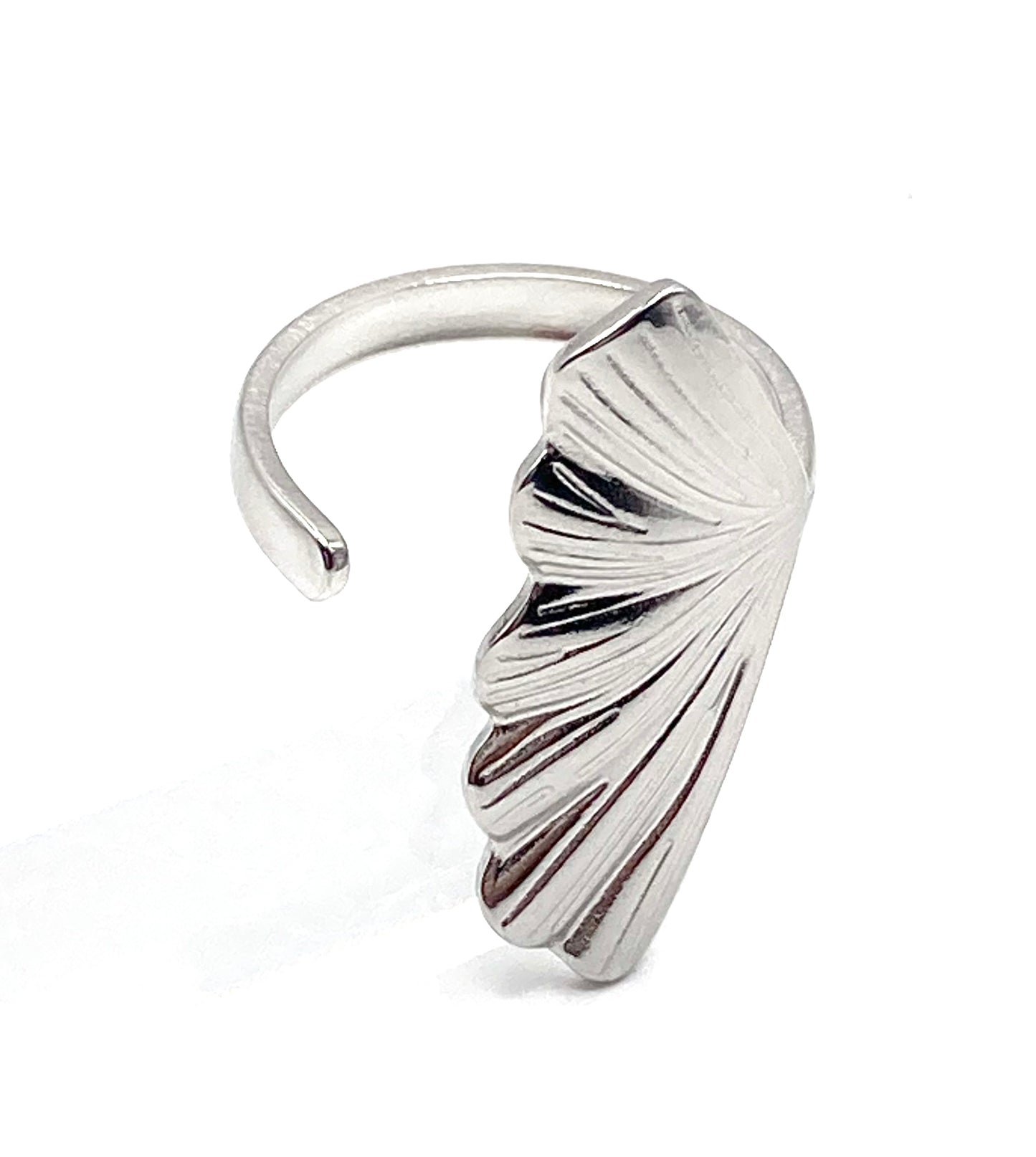 Anello con foglia