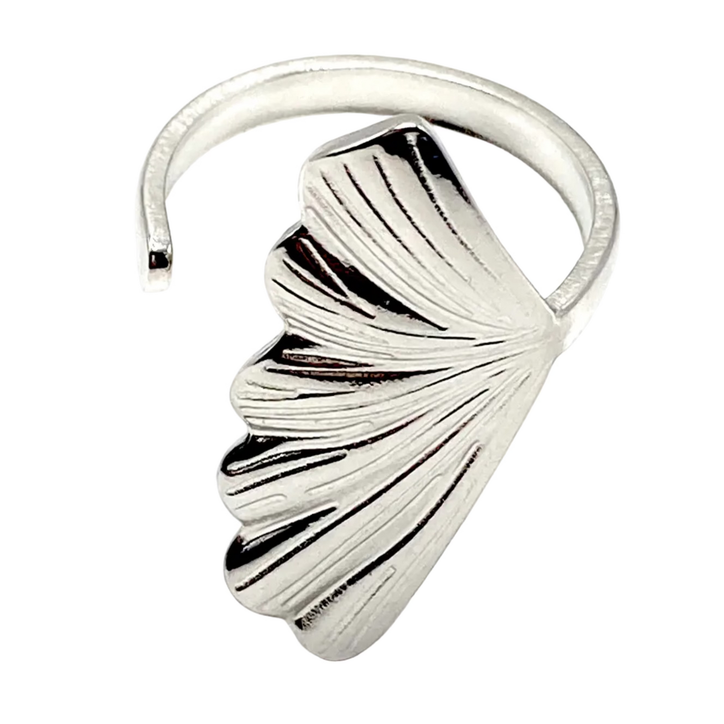 Anello con foglia