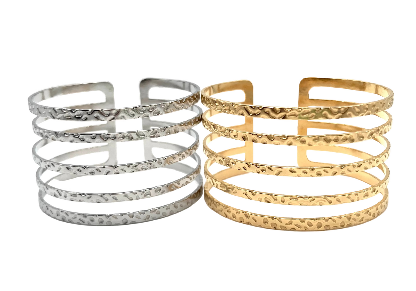 Bracciali in acciaio inossidabile bangle oro