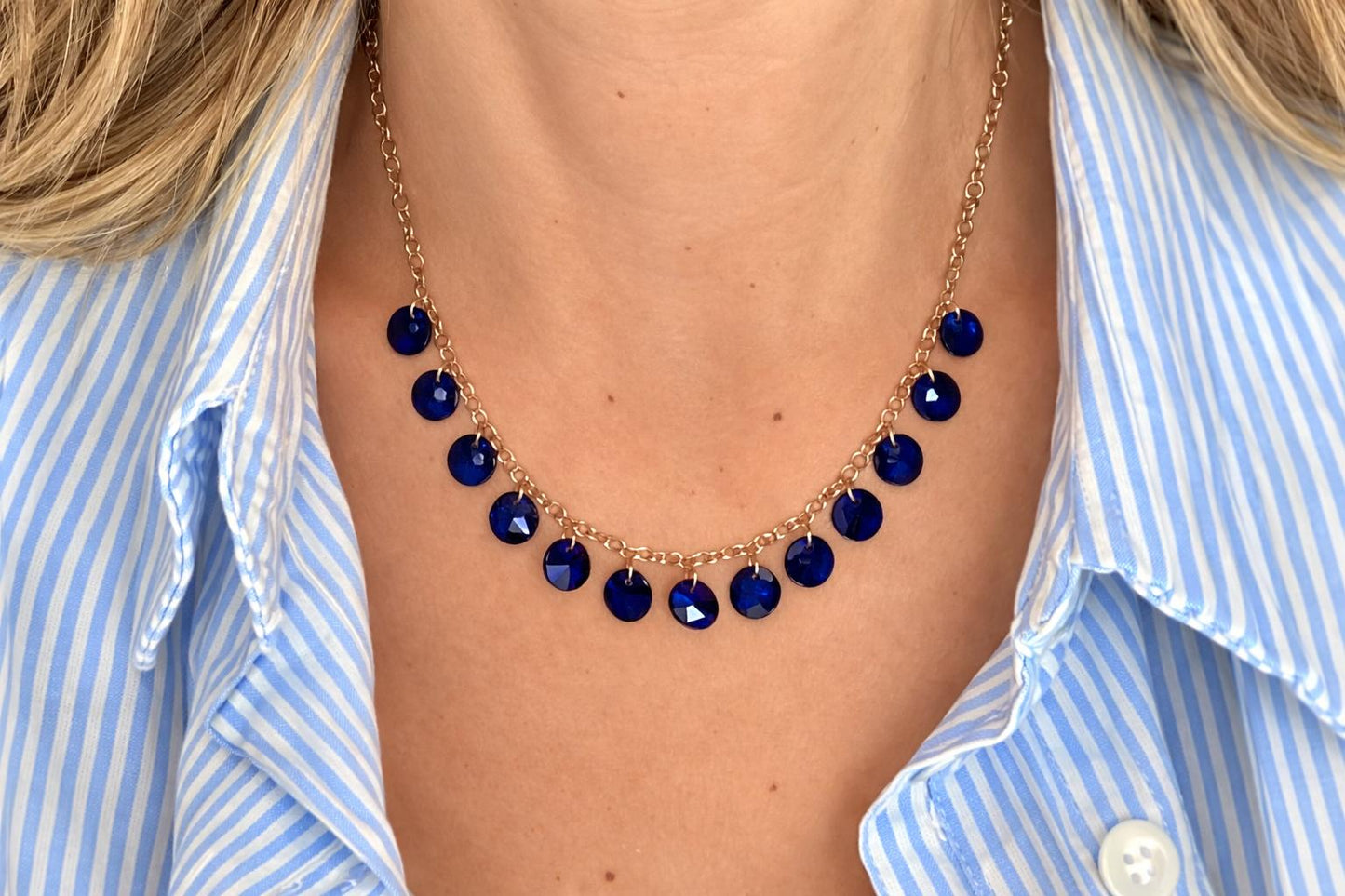 Collana in Argento 925 con Cristalli